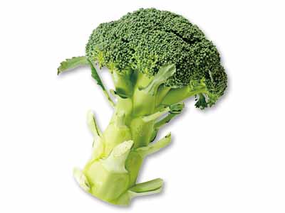 三河の潮風ブロッコリー（栽培期間中節減対象農薬不使用）　1コ写真