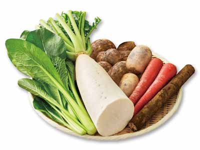 お正月野菜セット写真