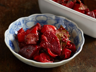 【ベジオタのひと皿】ビーツ色に染まる秋の夕焼けラタトゥイユ（5品目）写真