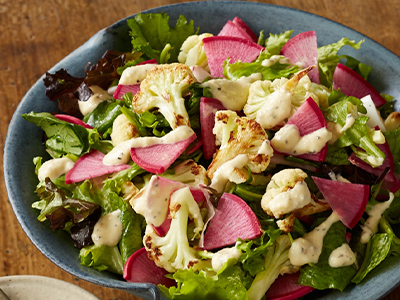 【ベジオタのひと皿】紅くるりの7品目カラフルチョップドサラダ写真