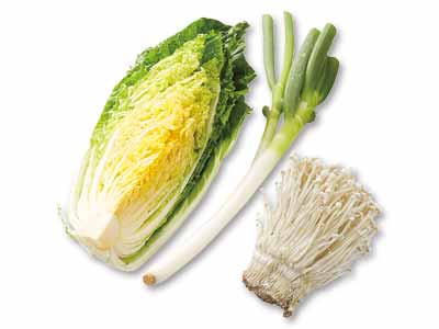 鍋野菜きのこセット写真