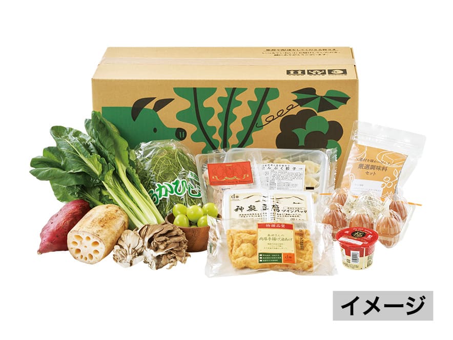 旬の食材お試しセット冷凍品入りＤ