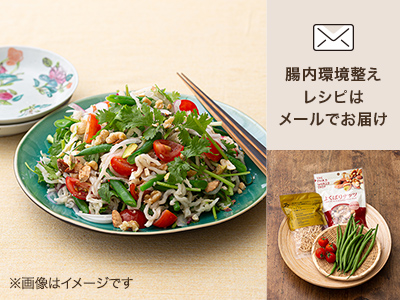 腸おいしい　切り干し大根のソムタム風サラダ（食材セット）写真