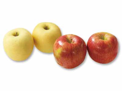 2色のりんごの食べ比べセット（シナノゴールド＆シナノスイート）写真