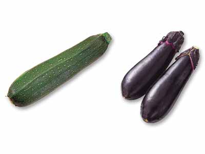 残暑を吹き飛ばせ！ズッキーニ＆なすのセット写真
