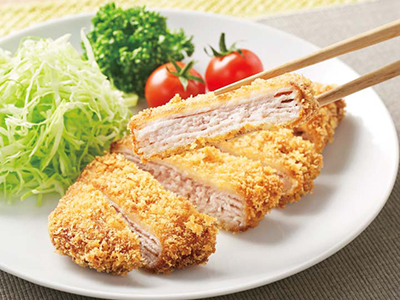 大地うまみこい豚ロースミルフィーユかつ写真