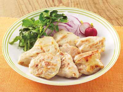 フライパンで簡単　若鶏塩麹漬け写真