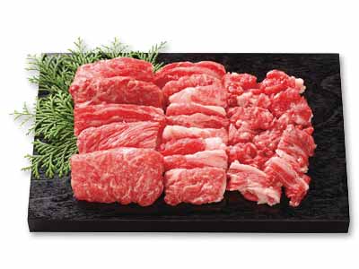 増量キャンペーン短角牛小間切写真