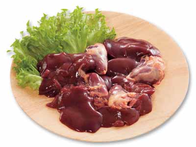 まほろば　鶏レバー・ハツ付写真