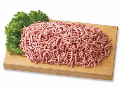 冷凍合挽肉・バラ凍結（短角牛：豚＝1：1）写真