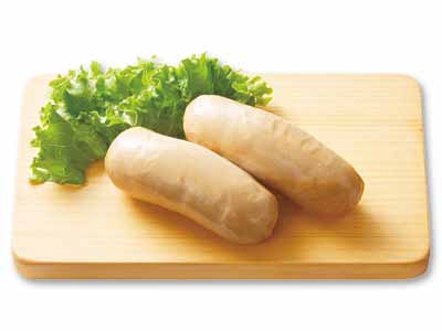 北海道放牧豚 フランクフルト写真