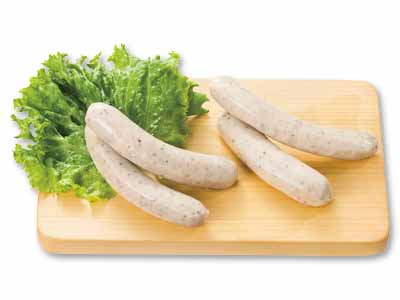 北海道放牧豚　レモンハーブウインナー写真