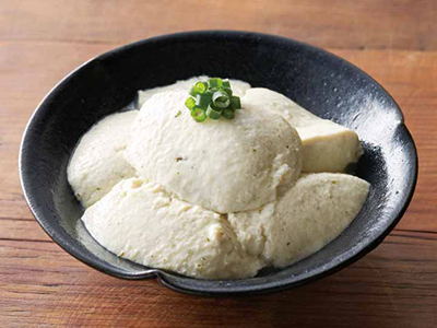 青じそ香る　しそ寄せ豆腐写真