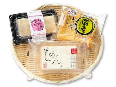 西から豆腐大豆製品セットB写真