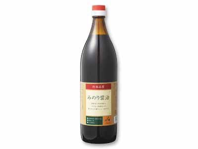 特級 みのり醤油(国産丸大豆)・900ML写真