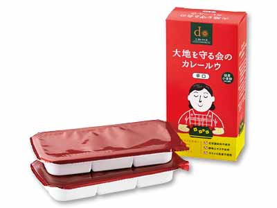 大地を守る会のカレールウ(辛口)写真