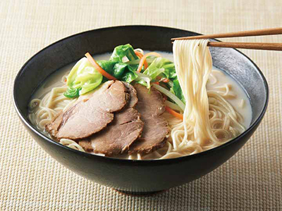 即席らーめん粋(博多豚骨)2食×3・ノンフライ麺写真