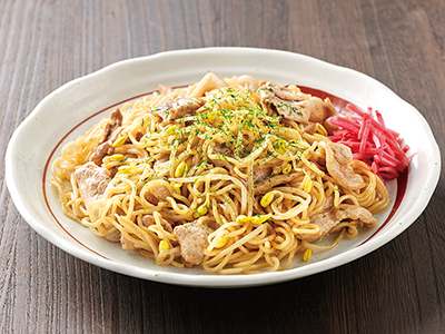 北海道産小麦のもちもち焼そば(ソースなし)写真
