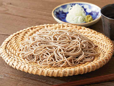 細打ち八割そば 国産石臼挽きそば粉使用写真