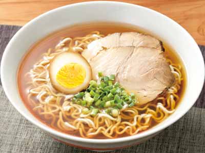 即席らーめん粋(醤油味)4食・ノンフライ麺写真