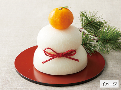 庄内の鏡もち（中）写真