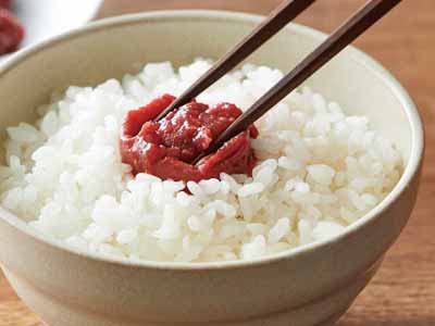 大地のもったいナイくずれ梅干し写真