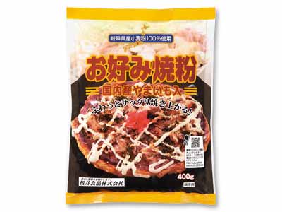 国産小麦のふわふわお好み焼き粉写真