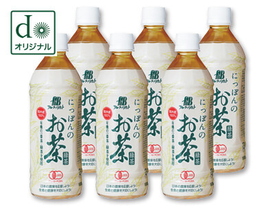 お試し・にっぽんのお茶・有機緑茶(6本)写真