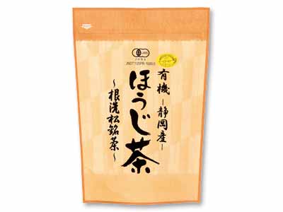 樽井さんの有機ほうじ茶写真