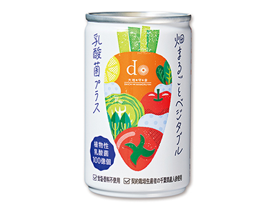 畑まるごとベジタブル 乳酸菌プラス1缶写真