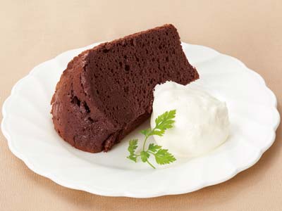 パスティーフーズのシフォンケーキ(濃厚チョコ)写真