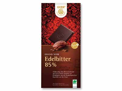 オーガニック　ダークチョコレートカカオ85％写真