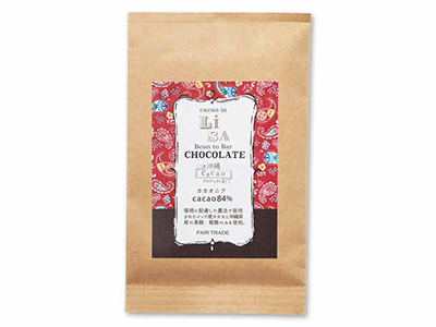 ＬＩＳＡチョコレート【45G】カカオニブ（カカオ84％）写真