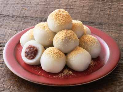 芽吹き屋の十五夜だんご写真