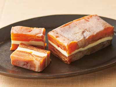 柿アンサンブル（干し柿のバターサンド）写真