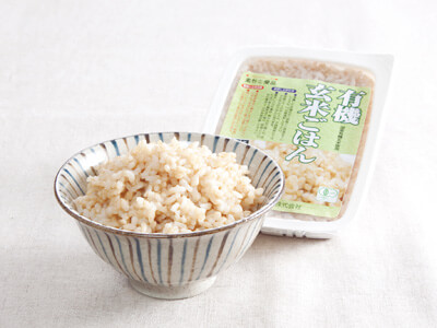 有機玄米ごはん(パック)写真