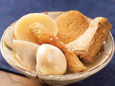 6種の味しみおでん(レトルト)写真