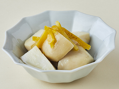 里芋の煮しめ（柚子風味）写真