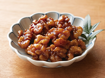 くるみ甘露煮（かしくるみ）写真