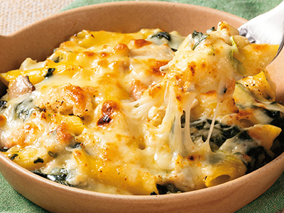 頒布会キャンセル分販売・たっぷりほうれん草のグラタン写真