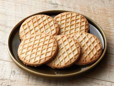 オーガニックビスケット・オーツ麦写真