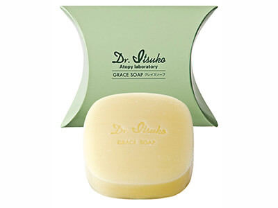 予約　グレイスソープ化粧石けん（泡立てネット付き）写真