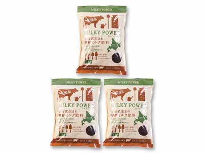 予約　発酵ミルク肥料ミルキーパワー　1KG×3袋写真