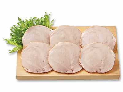 丹沢ハム工房　ボンレスハムスライス写真