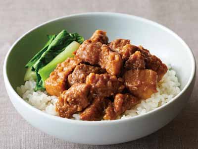 五香粉が香るルーローハン（四万十ポーク使用）写真