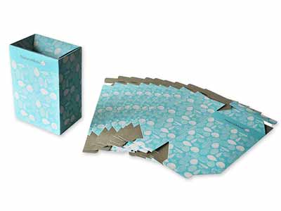 ナチュラムーン使い捨てサニタリーボックス写真