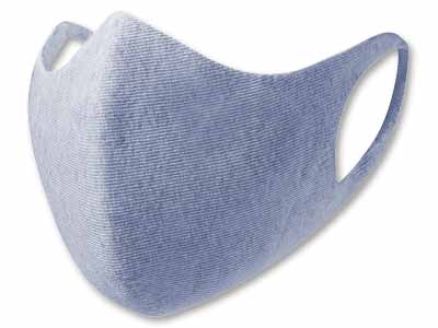 ＷｉｔｈＭａｓｋニットフィット601ブルー（レギュラー）写真