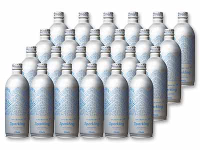 箱売・山の天然水の恵みスパークリング(炭酸水)24本写真