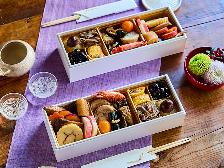 直送・食べきり銘々重　さくら（2個口）写真