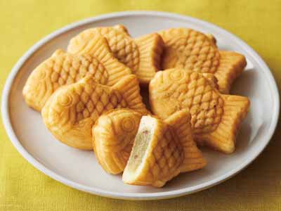 さつまいも餡のミニたい焼き写真